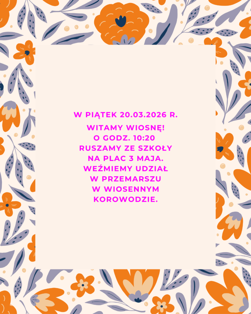 Powitanie wiosny