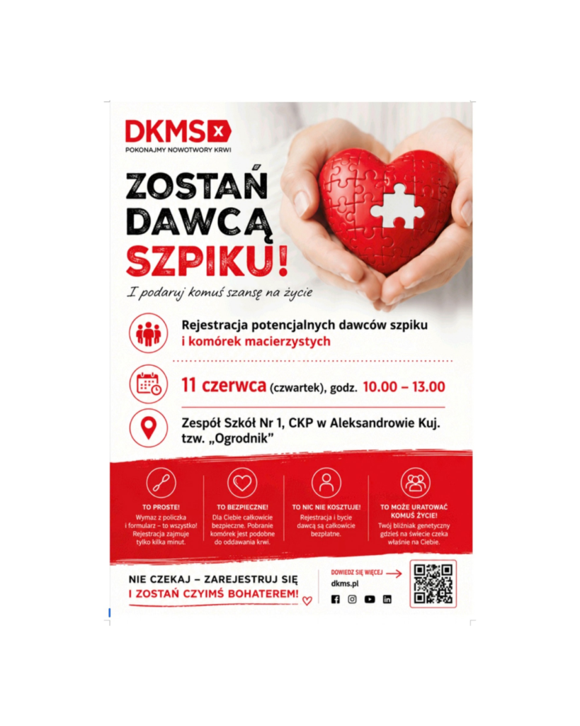 Zostań Dawcą szpiku Zostań Dawcą szpiku